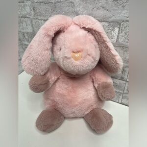 Bunny Plush Stuffed Animal Pink Soothing Heatable Microwave 12” Lovey Easter